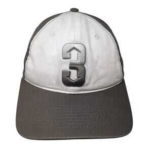 3 Baseballism Slideback Baseball Cap Brown One Size Adjustable Embroidered